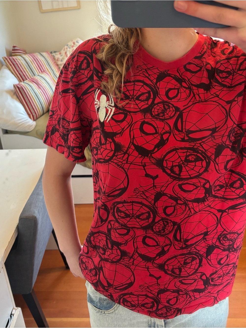 Red Spider-Man Graphic Tee